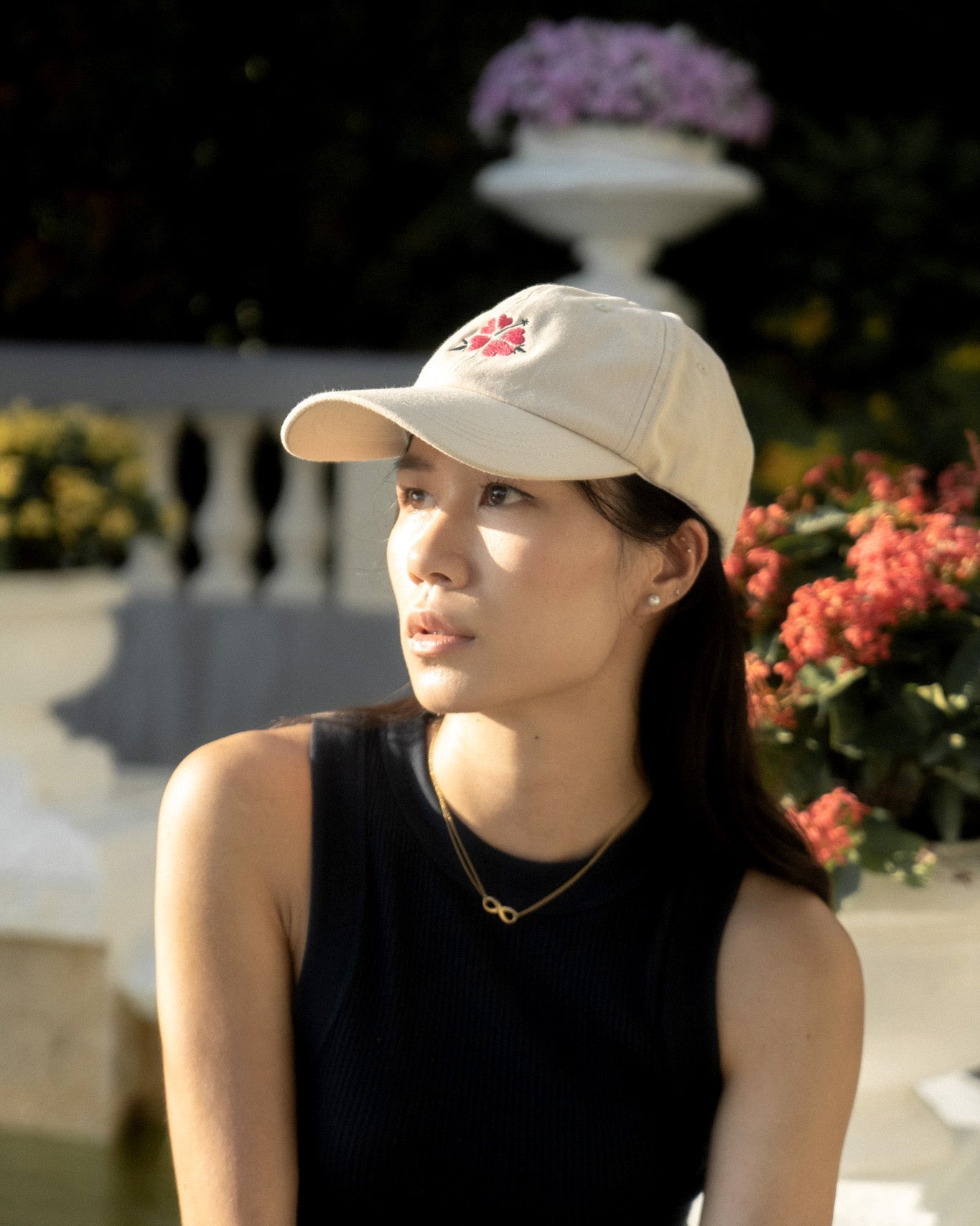 HEARTbiscus Cap House Beige