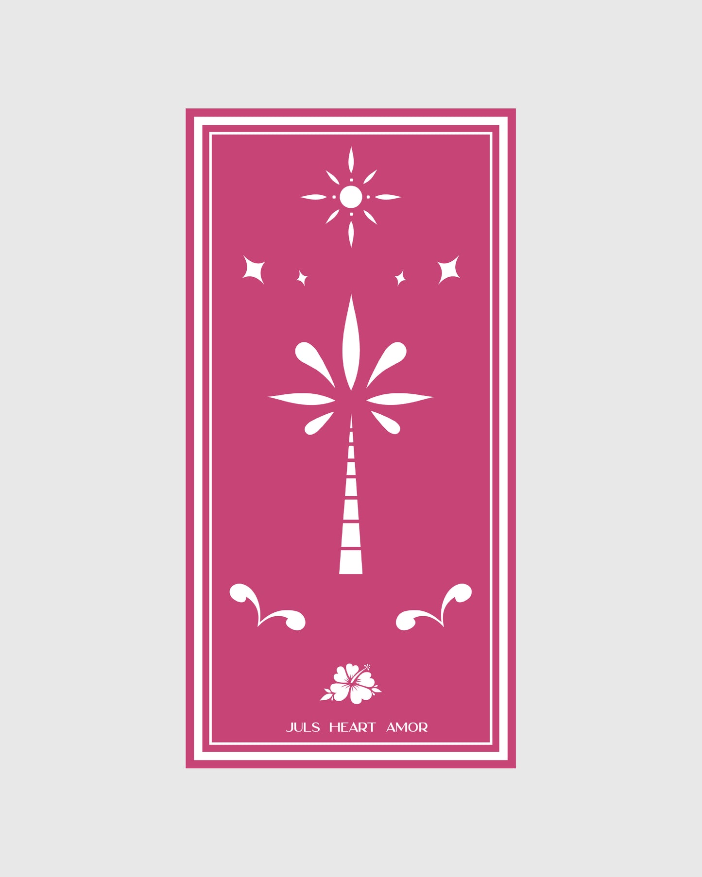 Majestic Beach Towel Juls Pink