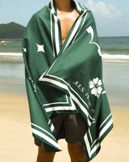Majestic Beach Towel Vista Green